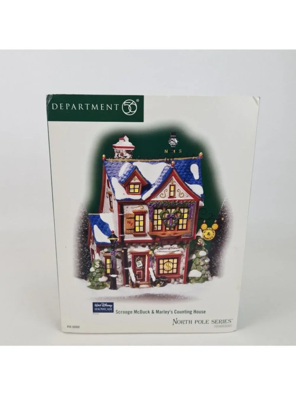 Department 56 Scrooge McDuck Marleys Counting House 56900 North Pole Christmas
